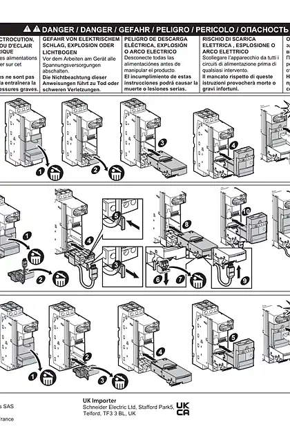 schneider施耐德TeSys U - LULC08_ CANopen Communication Module - 说明页